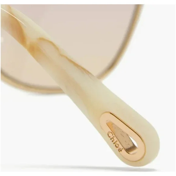 NWT Chloé Women'sFelicy Cat-Eye Metal Frame Sunglasses